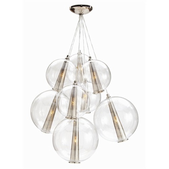 lighting, pendant, residential, caviar chandelier, bubble chandelier