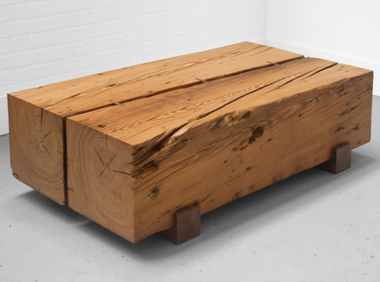 top ten, Reclaimed Wood Furniture, Beam Coffee Table, UHURU