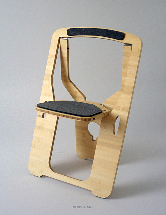 Folding chair by Monstrans