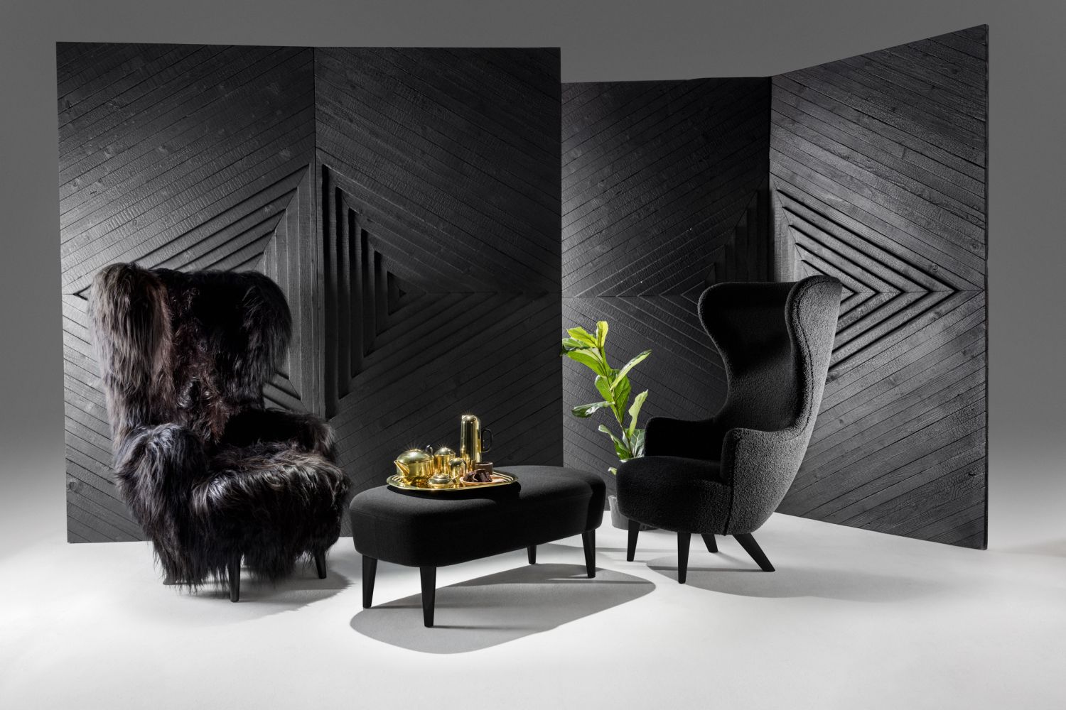 Tom Dixon's Take on The Wingback Chair