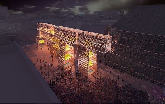  as Winner of the 2013 Young Architects Program at MoMA PS1 in New York