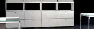 At AD Home Design Show: Classic Modular Storage Systems by USM Haller