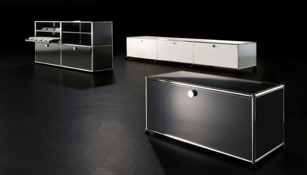 At AD Home Design Show: Classic Modular Storage Systems by USM Haller