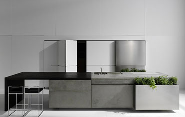 A Concrete Idea for your Kitchen by Steininger Designs