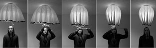 Martin Bahrij Lamp: Light Modulation without Switches or Dimmers