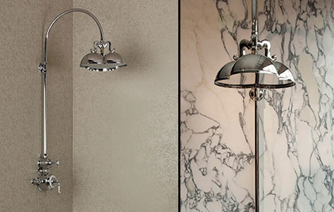 The Dalby Collection’s Shamrock Rose and Classic Showers by Drummonds