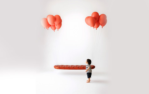 More Than Meets the Eye: Balloon Bench by h220430