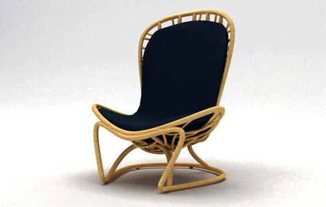 Traffic Inspired Jekate Chair by Raymond Simandjuntak