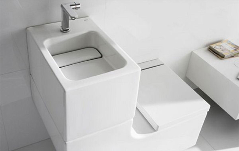 Save Water and Space: W+W by Roca