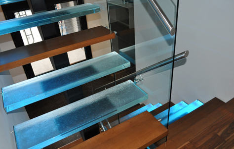 The High Art and Fabulous Function of Think Glass Steps
