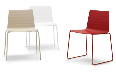 The Flexa Chair by Piergiorgio & Michele Cazzaniga for Andreu World