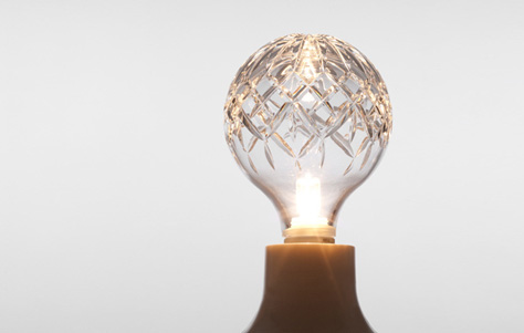 Old Charm Meets New Crystal Bulb Lighting by Lee Broom