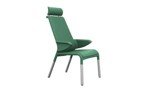 Innovative and Award-Winning: Salus High Back Chair by Teal