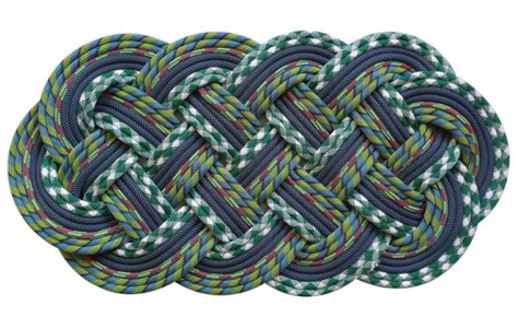 Knotty Nautical: SerpentSea Rugs by Sophie Aschauer