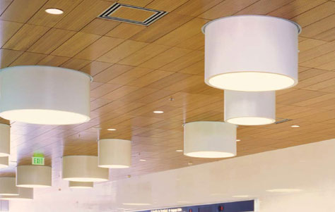 Woodworks Overhead Panels by Armstrong World Industries