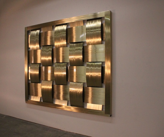 Green Screens: Basket Weave Wall Panels by Móz Designs
