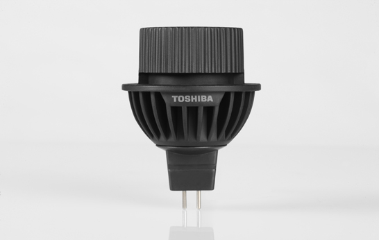 The Future looks bright: Toshiba launches MR16 50W Equivalent LED Lamp