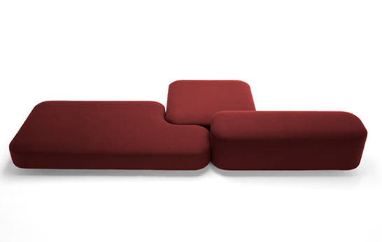 Common sofa system by Naoto Fukasawa for Viccarbe