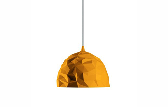 Rock Pendant in Gold by Diesel with Foscarini