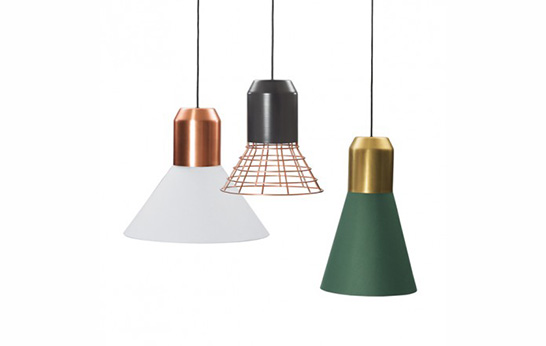 Bell lamps by Sebastian Herkner for Classicon