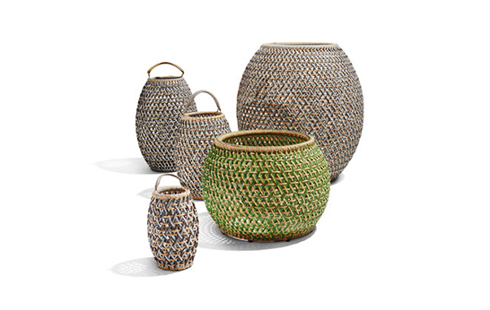 DALA Outdoor Accessories by Stephen Burks for Dedon