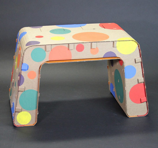 Kids Imagination Desk and Chair by The Cardboard Guys