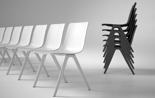 A-Chair by Jehs+Laub for Davis Furniture