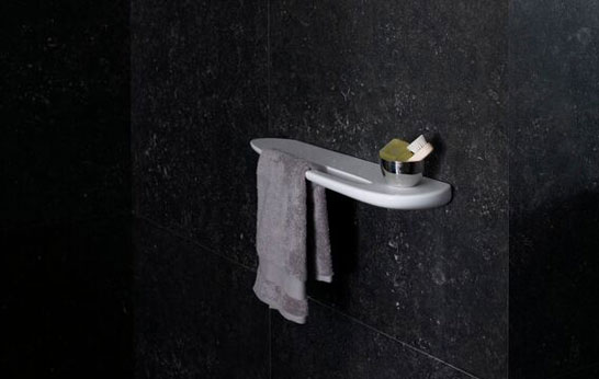 ILBAGNOALESSI One Bathroom Accessories by Stefano Giovannoni for Laufen
