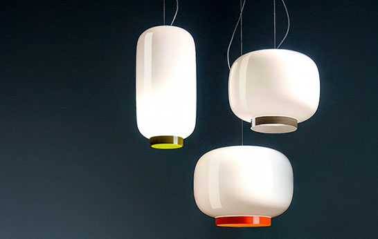 Foscarini’s Chouchin Reverse Lamps Team Craft-Based Expertise With Modern Style