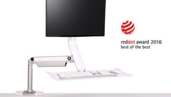 RED DOT WINNER: Quickstand Lite by Humanscale