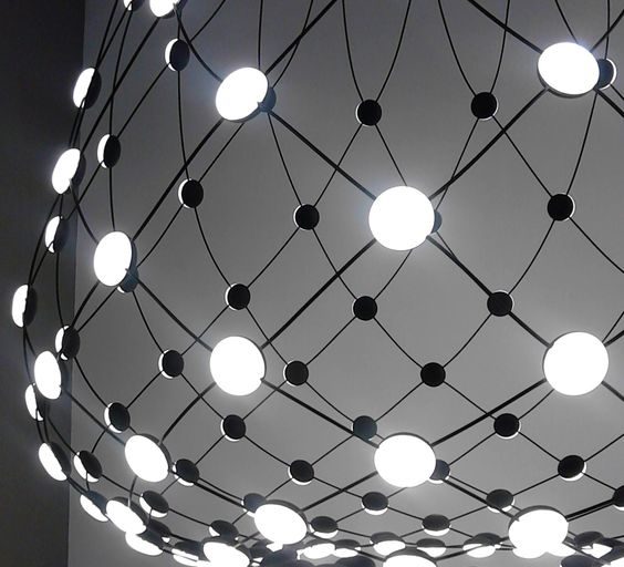 The Mesh Lamp by Francisco Gomez Paz for Luceplan