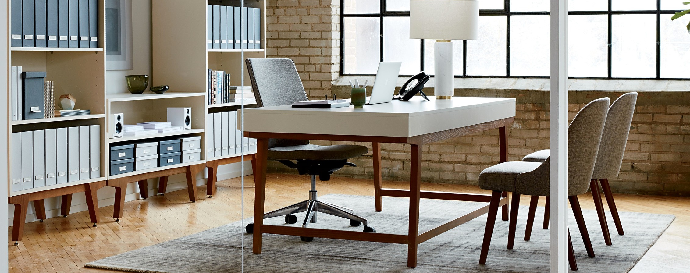 Modern Executive Desk by West Elm