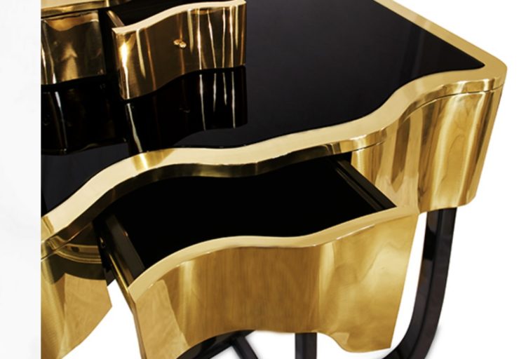 Sinuous Dressing Table by Maison Valentina