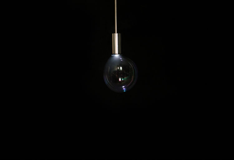 Surface Tension Lamp by Front