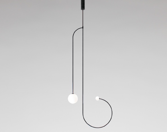 At Salone del Mobile 2018: Mobile Chandelier 13 by Michael Anastassiades