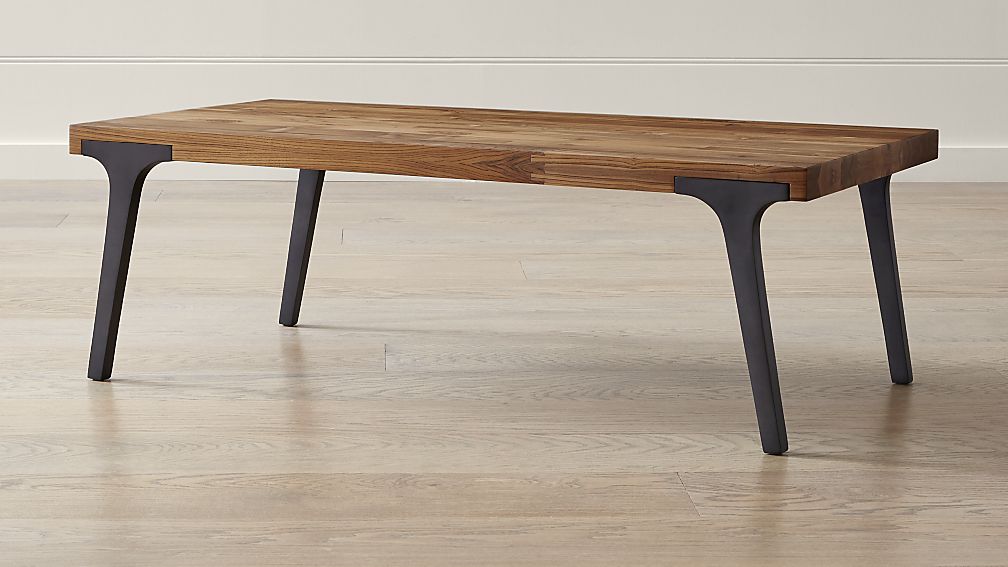 Lakin Recycled Teak Coffee Table by Crate & Barrel