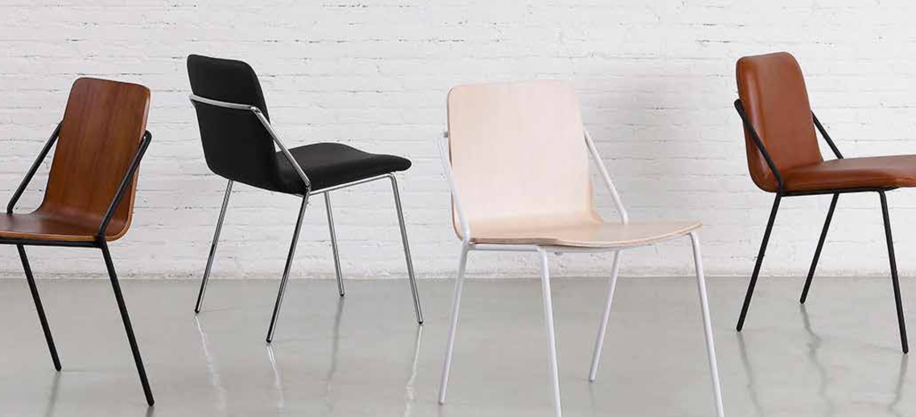 At ICFF 2018: Nuans Sling Chair and Trace Lounge