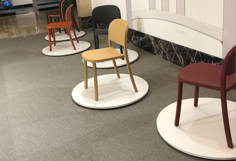At NeoCon 2018: Emeco’s 1 Inch Reclaimed