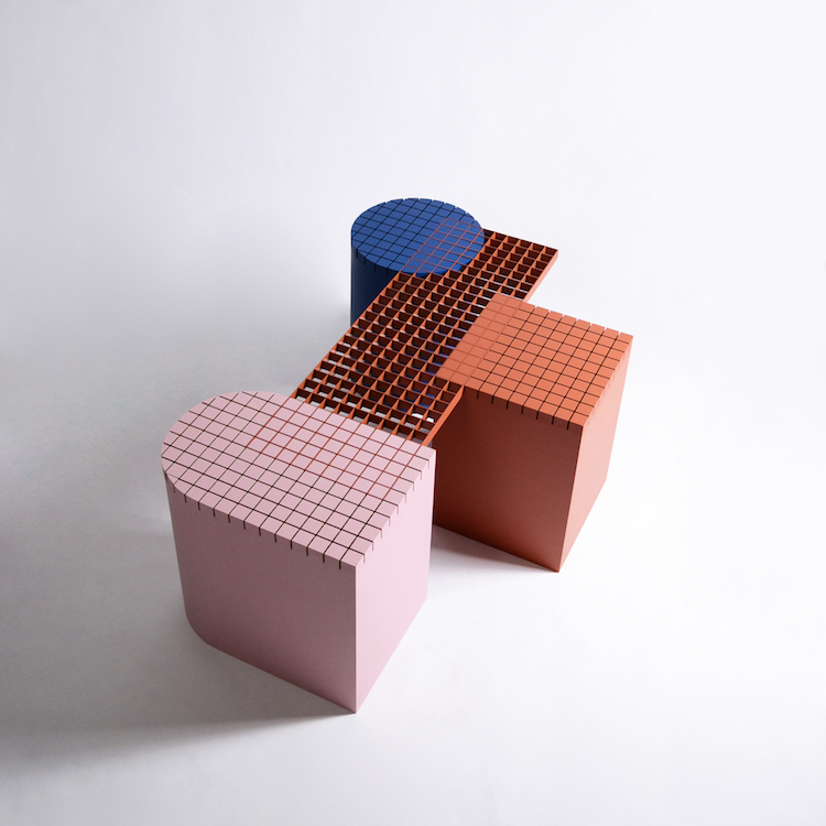 Urban Shapes Bench Series by Nortstudio