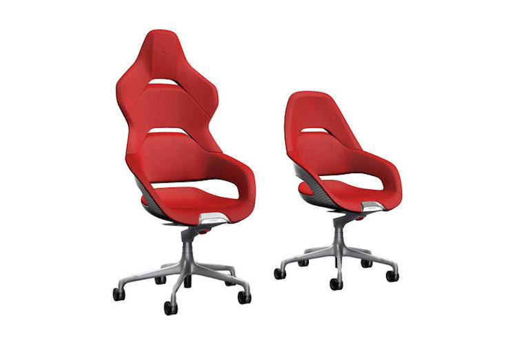Poltrona Frau’s New Office Chair Is a Nod to the Ferrari 488 Pista