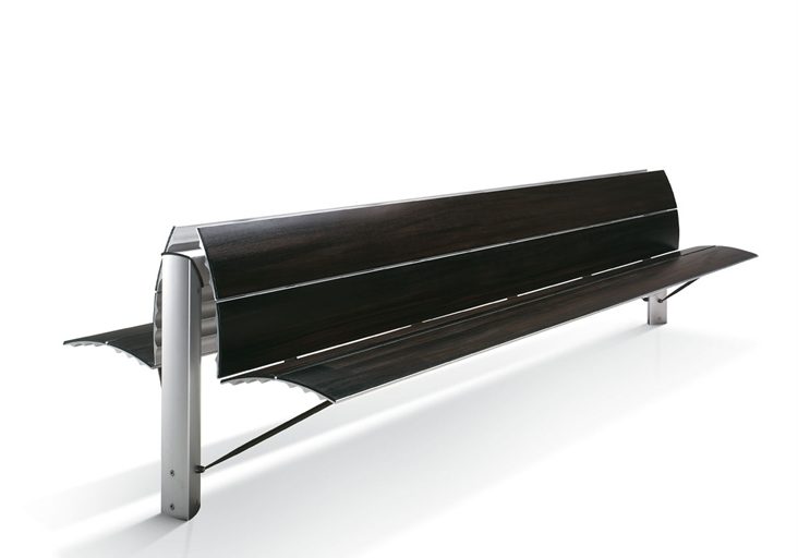 All+ Indoor/Outdoor Anodized Aluminum Bench