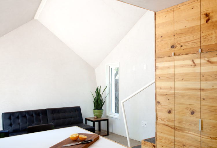 Awesome Austin Guesthouse has Sloping Walls