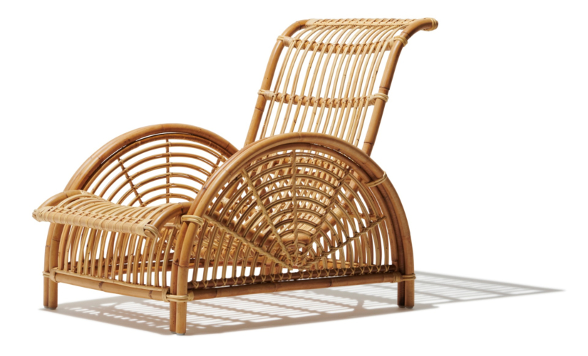 Monaco Collection by Industry West Paris Lounge Chair Wicker