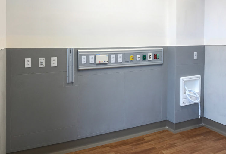 Futrus Wall Panel System for Healthcare