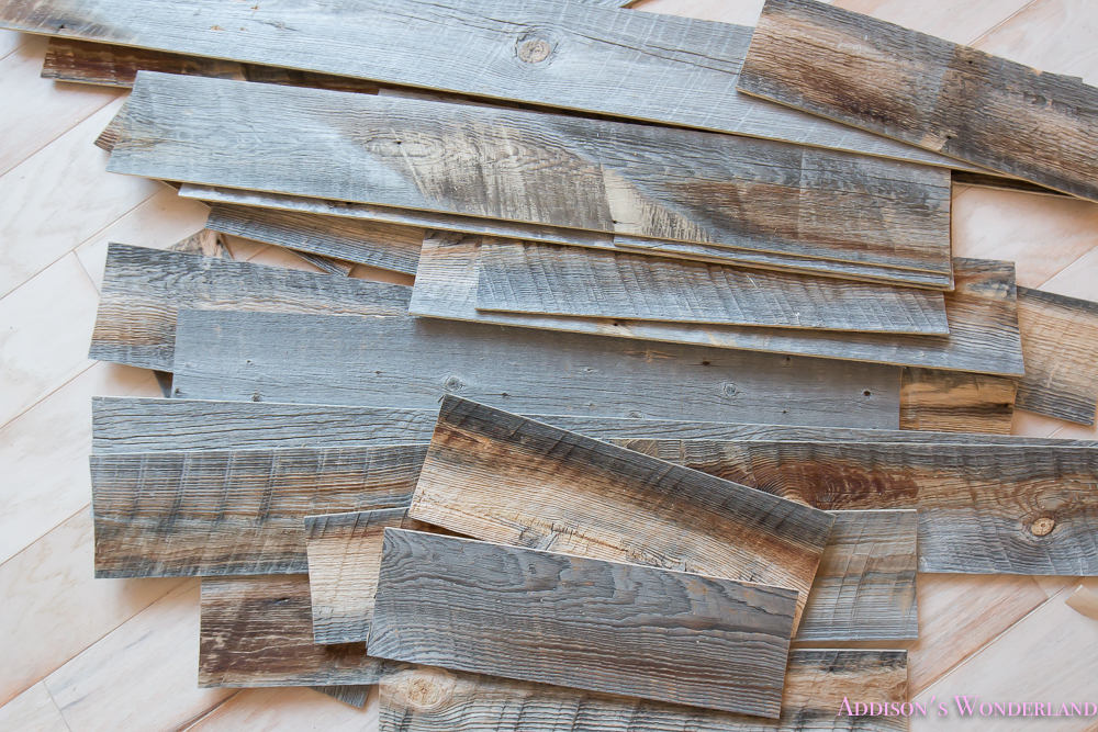 Stikwood Reclaimed Weathered samples