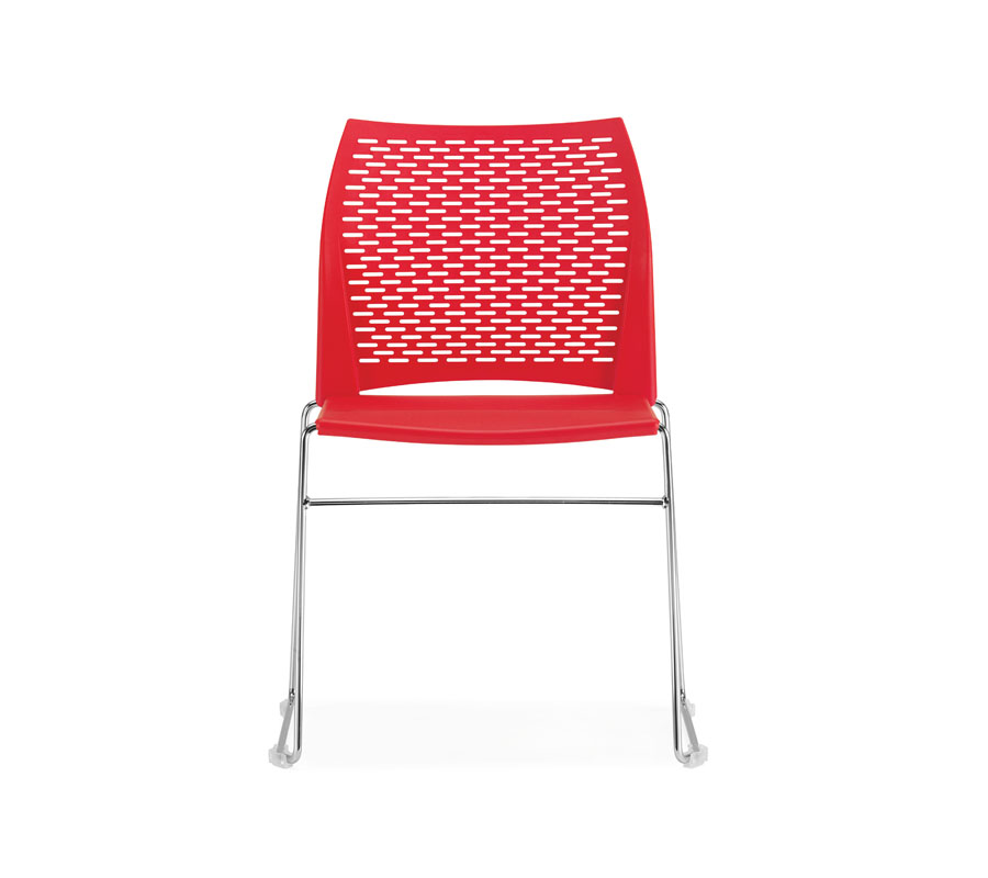 Hoopz Seating Red single chair