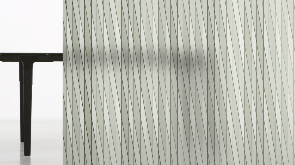 Skyline Design Oblique and Chevron Collection green and grey