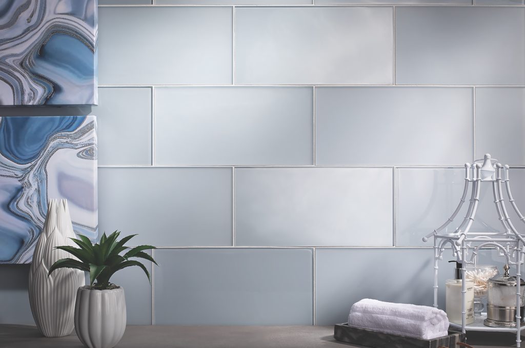 Smart Surfaces Lunada Bay Tomei Modules large-format glass tile