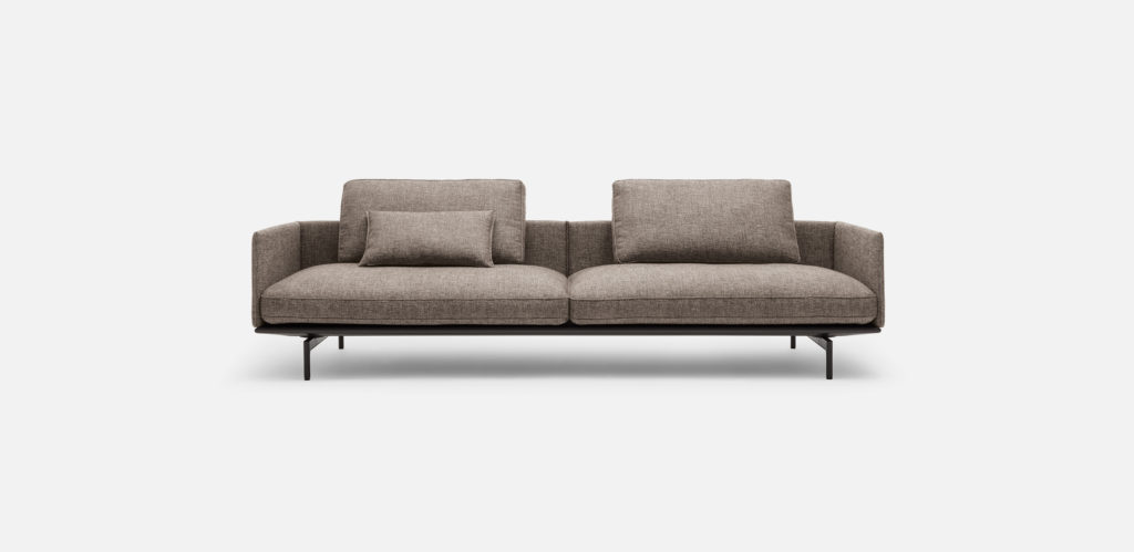 Rolf Benz Liv Sofa fray front view
