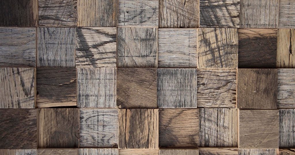 Cuttoffs Wood Panels squares detail